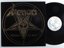 VENOM Welcome To Hell NEAT LP VG+ uk with lyric sheet insert & poster ^