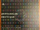 Robert Drasnin Percussion Exotique LP Record
