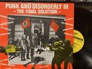 Punk And Disorderly III - The Final Solution LP 1983 Anagram – GRAM 005 EX/EX