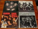 4x Queen vinyl / LPs: II / The Works / The Game / Sheer Heart Attack
