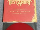 Testament-Live In London Double Vinyl Red (Back On Black Records #BOBV382LP)