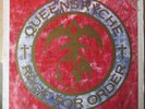 Queensrÿche – Rage For Order USA first pressig Blue ringed cover w inner Promo