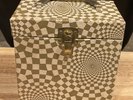 Vintage 45 RPM Record Storage Box w/37 Singles Loose & Sleeves 70s-80s
