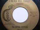 Doo-Wop 45 rpm The ROYAL JESTERS I Want To Be Loved—I Never COBRA 7777 Orig VG+