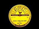 BILLY RILEY  ROCK-A-BILLY  78  ROCK WITH ME BABY / TROUBLE BOUND  US SUN 245 E+