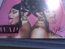 Cardi B Megan Meg Thee Stallion WAP Limited Pink Edition Vinyl Record LP Wet