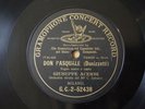 Giuseppe Acerbi Tenor Donizetti Don Pasquale 78 RPM Single Side G&T G.C.-2-52438
