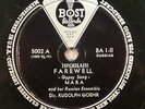 MARA & HER RUSSIAN ENSEMBLE Farewell/Remember, Gypsy Songs BOST Records 78 RPM