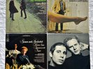 SET OF 4 Simon & Garfunkel Vinyl Record Original Albums Parsely, Sounds, Booken.