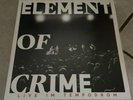Element Of Crime Live Im Tempodrom Vertigo LP Schallplatte LP-Box