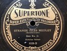 Sam Ku West Jr  Hot Hawaiian Steel Guitar 78 rpm Gennett 6392 on Supertone 9328