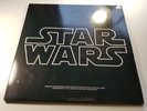 JOHN WILLIAMS / 1977 STAR WARS SOUNDTRACK DOUBLE VINYL LP + POSTER / EX CON
