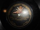 RARE CONCERT RECORD GRAMOPHONE, BACH - TCHAIKOVSKY, CELLO - VERZHBILOVICH, 1902