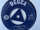 BILLY FURY ORIGINAL SOUTH AFRICAN 45 - A THOUSAND STARS / ONCE UPON A DREAM.