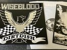 WISEBLOOD-DIRTDISH-UK 1987 VINYL LP-EMBOSSED/RELECTIVE SILVER+INNER (EX/NM)