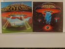 BOSTON SELF TITLED AND DON'T LOOK BACK VINYL RECORD