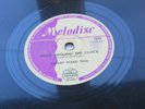 HEDLEY WARD TRIO 1956 UK 78 ROCK AROUND THE CLOCK  WHO DAT UP DERE MELODISC 1344