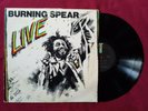 Burning Spear / Live / Island / Rare Reggae Vinyl LP