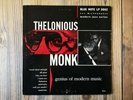 Blue Note BLP 5002 - Genius of Modern Music - Thelonious MONK -Danny QUEBEC WEST