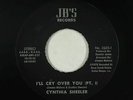 70s Soul 45 - Cynthia Sheeler - I'll Cry Over You - JB's - VG+ mp3 - rare