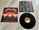 METALLICA - MASTER OF PUPPETS ORG 1.PRESS LP RR 9717 + OIS 1986  (ALMOST MINT)