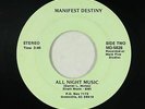 Modern Soul 45 - Manifest Destiny - All Night Music/I'm Missing You - rare