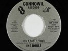 Modern Soul Boogie 45 - Ike Noble - It's A Party - Connowil - VG+ mp3