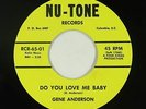 Northern/Sweet Soul 45 - Gene Anderson - Do You Love Me Baby - Nu-Tone - VG+ mp3
