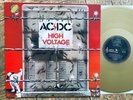 AC/DC . high voltage LP GOLD VINYL   Bon Scott Metallica Slayer Megadeth Anthrax