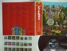 BEATLES SGT.PEPPER'S LONELY HEARTS CLUB BAND ODEON OP-8163 JAPAN OBI RED LP