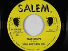 Northern/Sweet Soul 45 - Soul Brothers Inc. - Tear Drops - Salem - NM mp3 rare