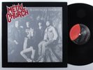 METAL CHURCH Blessing In Disguise ELEKTRA LP VG++ with lyric sheet insert