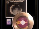 TEMPTATIONS BALL OF CONFUSION 45 RPM GOLD METALIZED RECORD RARE NON RIAA AWARD