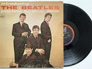 INTRODUCING THE BEATLES  Original Version 2 rainbow label brackets logo MONO