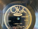 HOT JAZZ  LOUIS ARMSTRONG HOT 5 Okeh 8607 Monday Date/Sugar Foot Strut E++