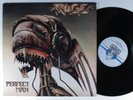 RAGE Perfect Man NOISE LP VG++ with merch insert