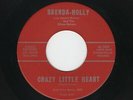 '61 Midwest Gal Rockabilly BRENDA-HOLLY Crazy Little Heart/Dear Diary M- HEAR