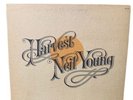 Neil Young - Harvest (VG+) Vinyl Record Early Pressing w/ Inner Sleeve and Lyric