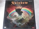 Rainbow Rising LP signed by Ronnie Dio, Cozy Powell, Jimmy Bain RARE