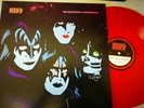 The KISS Kruise VI Exclusive LP, VERY Limited Translucent RED Vinyl, autographed
