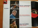 ASD 655 Elgar Cello Concerto Jacqueline Du Pre Barbirolli EMI Stereo NEAR MINT