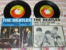 The Beatles-Paperback Writer & I Want To Hold Your Hand-Vinyl 45s w/Pic Sleeves
