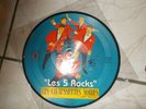 DISQUE 33 TOURS 25 CM  PICTURE EDDY MITCHELL LES CHAUSSETTES NOIRES NEUF