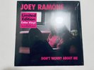 Rare NEW Sealed JOEY RAMONE Don't Worry About Me LIMITED EDITION Color Vinyl LP