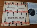 PAGANINI : 24 Caprices / R.RICCI violin LP DECCA SXL 2194 STEREO  WBG Ed.1