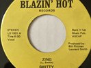 Modern Soul Boogie Rap SMITTY Zing 45 Rare PRIVATE PRESS Disco 7