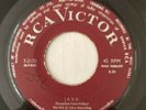 RCA ALL STARS RECORDING ORCHESTRA Java / Grasshopper 45 Calypso  TRINIDAD 7