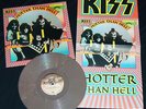 Kiss - Hotter than hell Brown Splatter LP with poster SEALED PYE