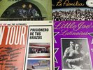 LITTLE JOE AND THE LATINAIRES: 4 Record Lot.  Tejano Latin Ranchero Latin LPs
