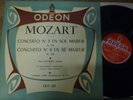 SZYMON GOLDBERG - SUSSKIND / MOZART concerto nos 3 & 4 / ODEON ODX 105